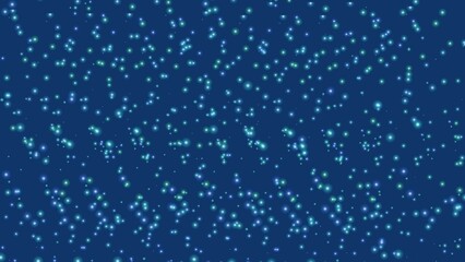 Blue Glitter Dots Pattern background 