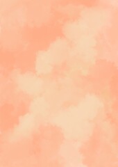 Orange abstract watercolor background