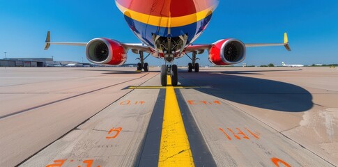 Southwest Airlines Boeing 737 Taxiing on Runway