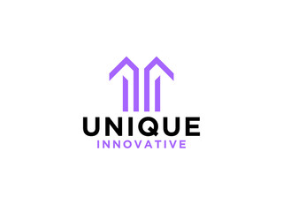 Simple Initial Letter T Logo. Geometric Line Human Symbol isolated on White Background. Usable for Business and People Logos.