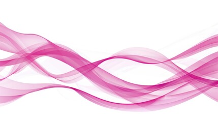 Abstract Pink Wave Design