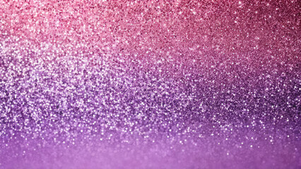 Fototapeta premium Glittering lavender to dusty rose gradient background, noise