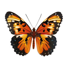 Fototapeta premium PNG. Butterfly isolated on a transparent background.