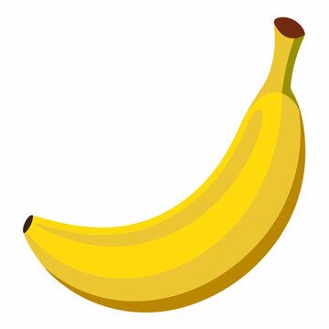 recommend clip art: cartoon banana cartoon isolated on white, banana vector illustration, fruti vector art, banana silhouette, food icon, bananas line art, eps