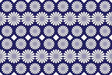 seamless ikat vector pattern, ethnic embroidery style, hand draw painting abstract.