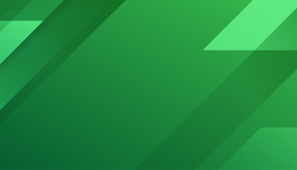 Abstract geometric green background. Vector illustration