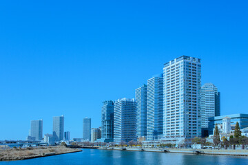 Naklejka premium 高層マンション