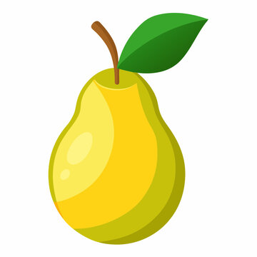 recommend clip art: Pear cartoon isolated on white, pear vector illustration, pear vector art, pear silhouette, food icon, pears line art, eps
                    
