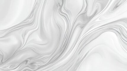 Obraz premium Abstract swirling gray and white marble texture.