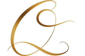 Luxury alphabet font
