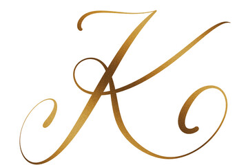 Luxury alphabet font
