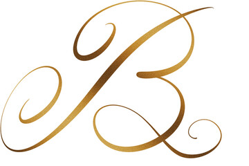 Luxury alphabet font
