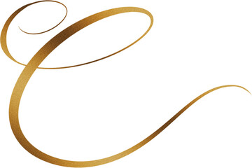 Luxury alphabet font
