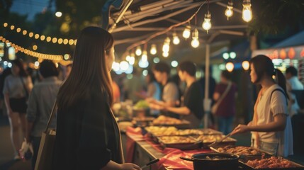 Visit a Night Market: Spend your evening at a local night market. Delight in street food, browse distinctive products, and soak in the lively, vibrant environment.
