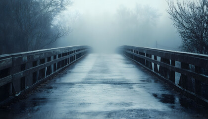 Obraz premium rainy day scene wallpaper