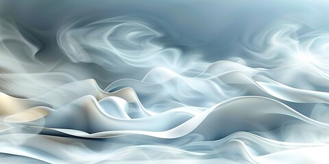 Obraz premium blue silk background