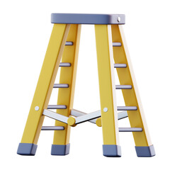  3D Illustration Stairs