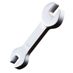 3D Illustration Wrench