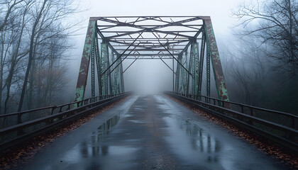 Fototapeta premium rainy day scene wallpaper