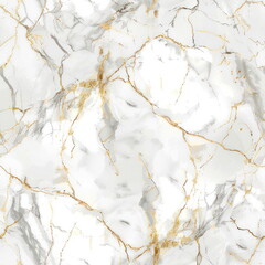 white marble background with golden line, pattern for seamless