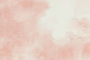 Soft Pink Watercolor Abstract Background