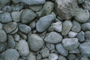 Grey Pebble Stone Background