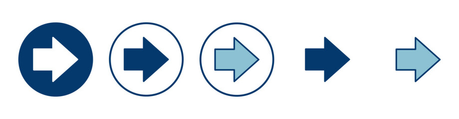 Arrow icon vector isolated on white background. Arrow symbol. Arrow vector icon