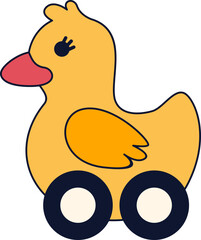 Kids Game and Toys Illustration