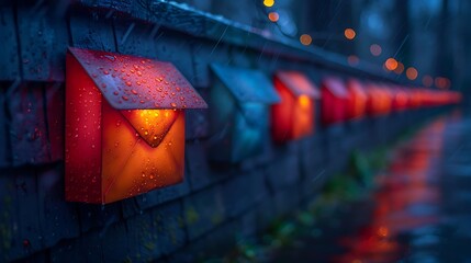 Professional email marketing setup with primary colors, enhancing customer engagement 