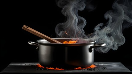 CHILI AND FIRE, HOT CHILI, BURN CHILI, CHILI FIRE SPICE – Generative AI