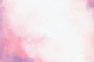 Fototapeta premium Hand painted pastel coloured watercolour frame background