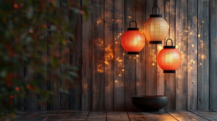 Embrace the Warmth. Experience the inviting warmth of oriental lighting concept