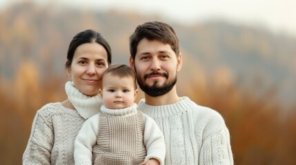 Diverse family gathered together in a warm and cozy family portrait setting with a depth of field blurring the background and highlighting the close bonds and togetherness of the family members