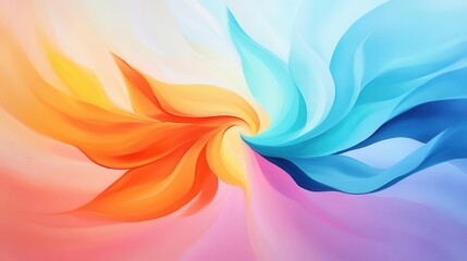 Abstract art of a soul filled with conviction and faith, Conviction Soul Faith, Abstract spirituality