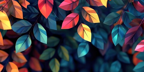 colorful leaves