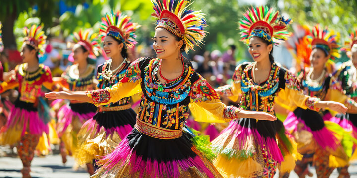 Kadayawan Festival traditional dancers