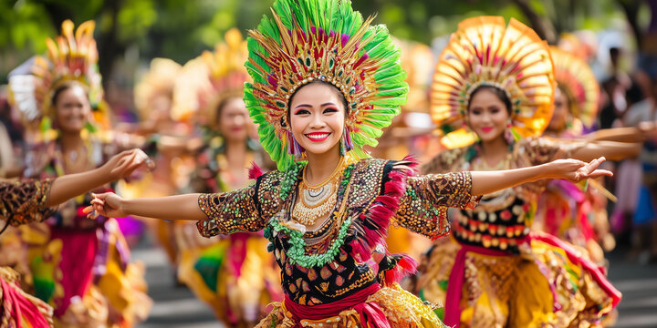 Kadayawan Festival traditional dancers
