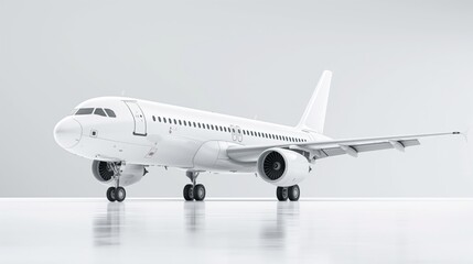 Obraz premium Airplane on the ground