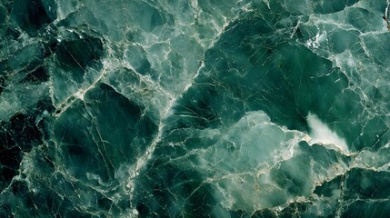 Fototapeta premium Texture of green marble