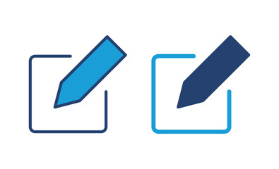 Edit icon vector. edit document icon. edit text icon. pencil. sign up