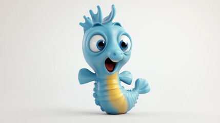 Cute Seahorse Cartoon
