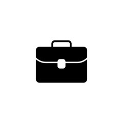 Briefcase icon vector, suitcase sign trendy style illustration for web and app on white background..eps