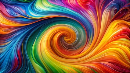 Abstract acrylic paint pattern background with vibrant colors and swirling brush strokes art painting abstract