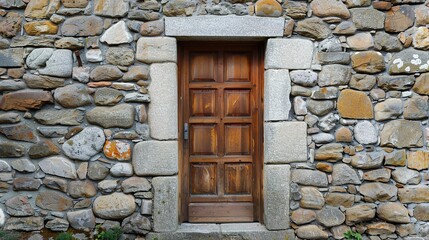 Architectural design of house doors