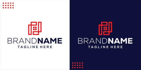 Creative LL House Monogram Logo, Design Inspiration, Illustration, Vector