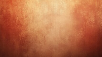 Fototapeta premium Warm and inviting terracotta gradient background with subtle texture, perfect for a rustic feel.