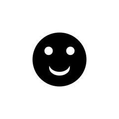 smile icon vector illustration. smile emoticon trendy style illustration for web and app..eps