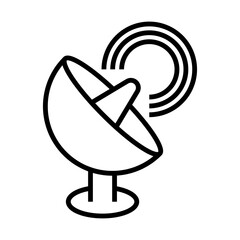 Satellite Dish icon Design