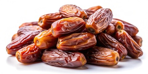 Fresh dates isolated on a background, dates, fresh, fruit, healthy, food, sweet, delicious, organic, natural, isolated