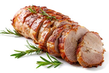 Roasted Pork Tenderloin with Rosemary.